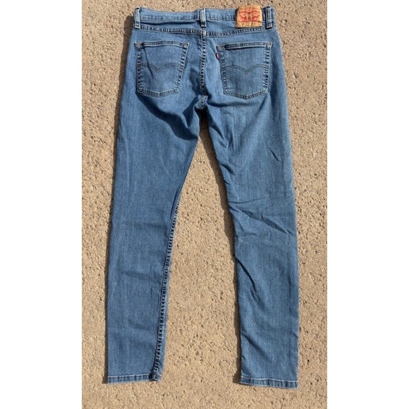 Levi's 510 Jeans Womens Light‎ Wash Denim Blue Size 32W 34L - Picture 2 of 5